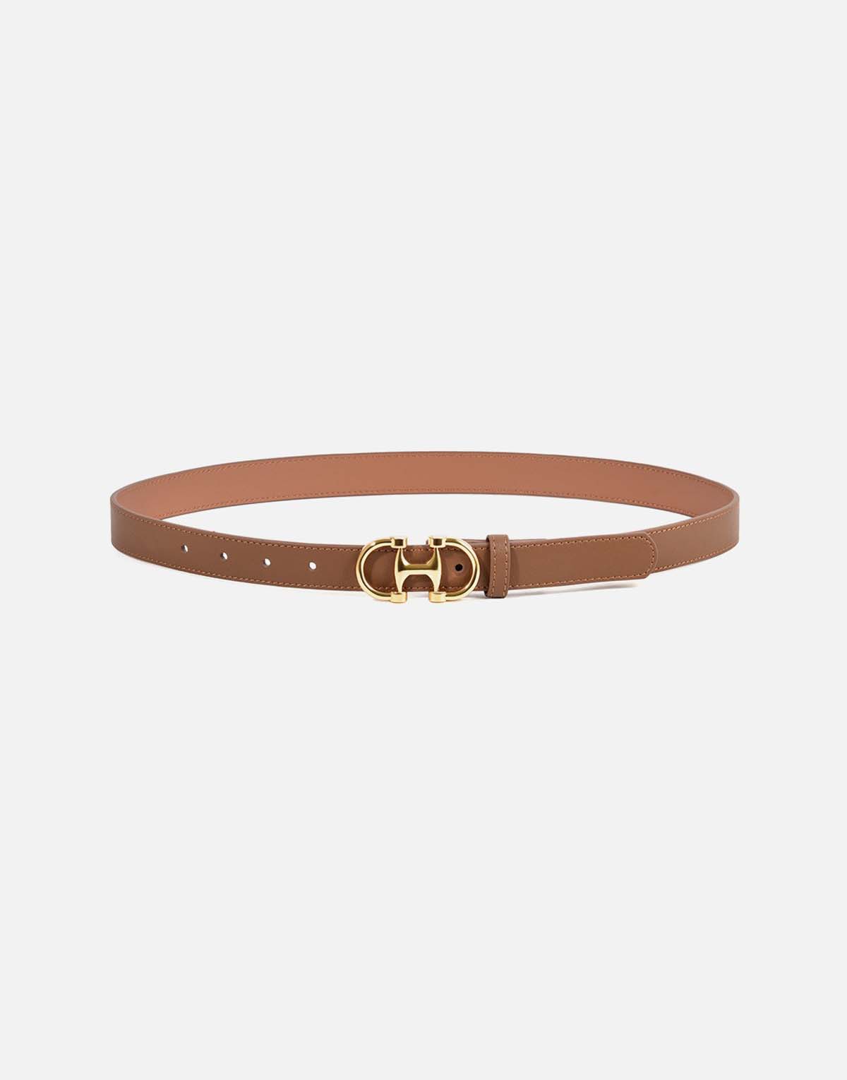 Women's belt with stylish buckle-b400